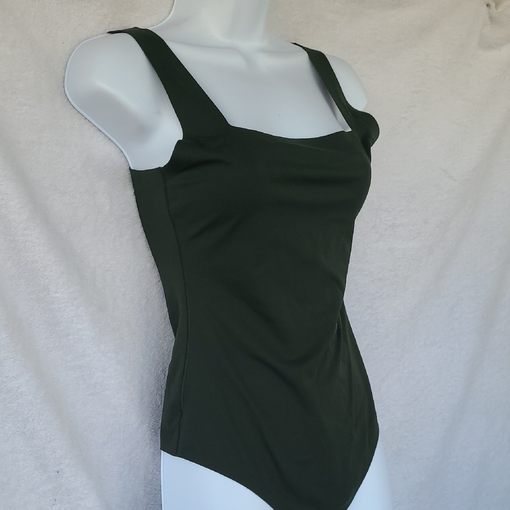 Aerie Dark Green One-Piece Swimsuit